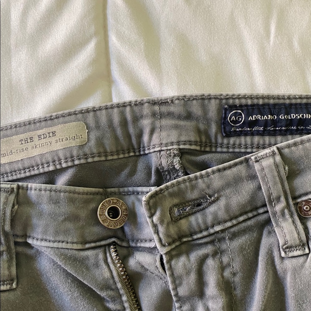 Edie Ag Jeans size 27 gray